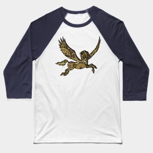 Clockwork Pegasus Baseball T-Shirt